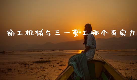 徐工机械与三一重工哪个有实力_https://www.lansai.wang_股票知识_第1张
