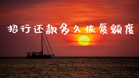 招行还款多久恢复额度_https://www.lansai.wang_恒生指数_第1张
