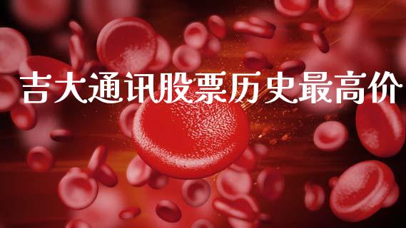 吉大通讯股票历史最高价_https://www.lansai.wang_期货行情_第1张