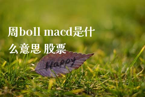 周boll macd是什么意思 股票_https://www.lansai.wang_恒生指数_第1张