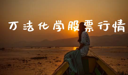 万法化学股票行情_https://www.lansai.wang_股票知识_第1张