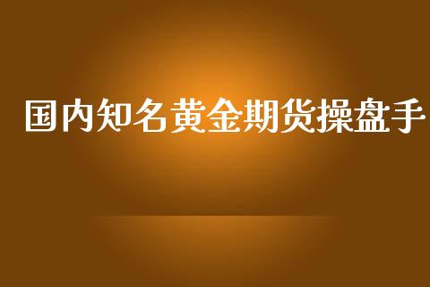 国内知名黄金期货操盘手_https://www.lansai.wang_期货资讯_第1张
