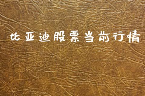 比亚迪股票当前行情_https://www.lansai.wang_股票问答_第1张