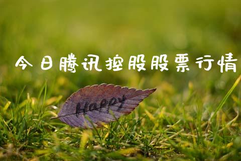 今日腾讯控股股票行情_https://www.lansai.wang_股票知识_第1张