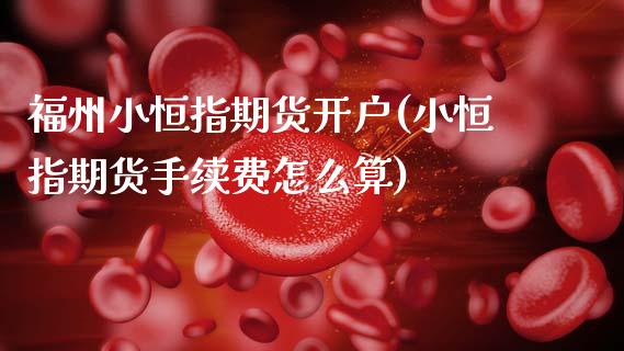福州小恒指期货开户(小恒指期货手续费怎么算)_https://www.lansai.wang_期货资讯_第1张