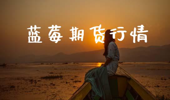 蓝莓期货行情_https://www.lansai.wang_期货品种_第1张