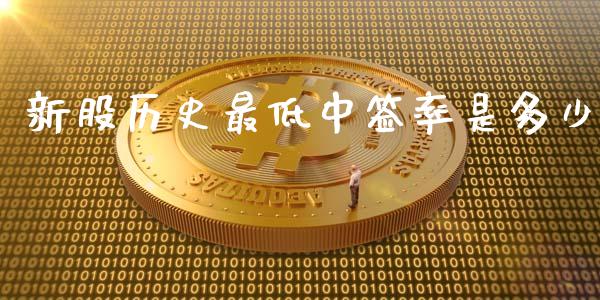新股历史最低中签率是多少_https://www.lansai.wang_股票知识_第1张