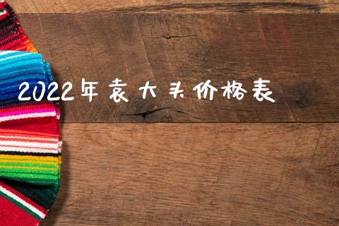 2022年袁大头价格表_https://www.lansai.wang_期货行情_第1张