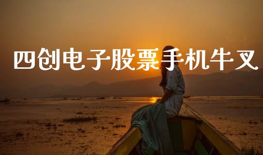 四创电子股票手机牛叉_https://www.lansai.wang_基金理财_第1张