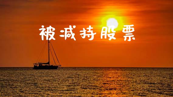 被减持股票_https://www.lansai.wang_基金理财_第1张