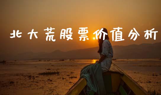北大荒股票价值分析_https://www.lansai.wang_期货资讯_第1张