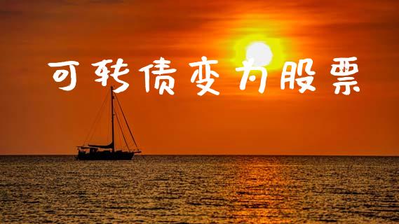 可转债变为股票_https://www.lansai.wang_期货行情_第1张