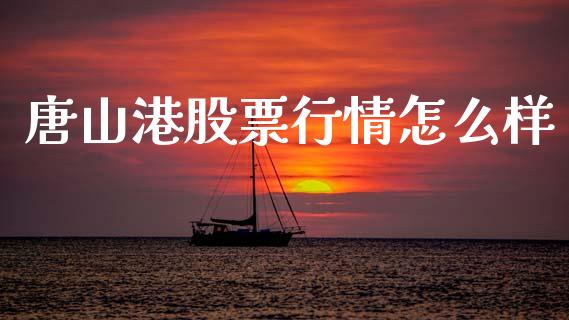 唐山港股票行情怎么样_https://www.lansai.wang_股票问答_第1张