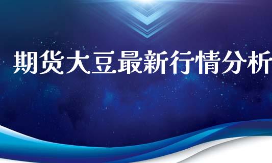 期货大豆最新行情分析_https://www.lansai.wang_恒生指数_第1张