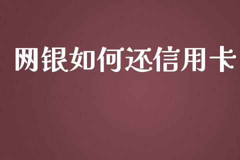 网银如何还信用卡_https://www.lansai.wang_期货资讯_第1张