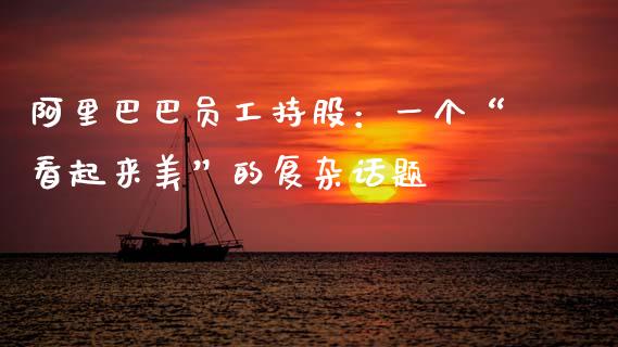 阿里巴巴员工持股：一个“看起来美”的复杂话题_https://www.lansai.wang_期货品种_第1张