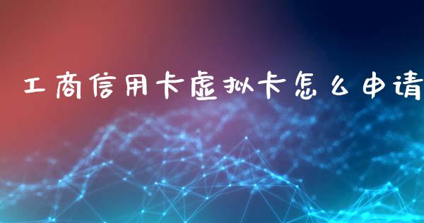 工商信用卡虚拟卡怎么申请_https://www.lansai.wang_期货学院_第1张