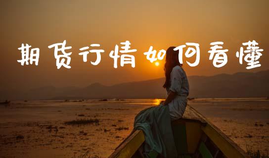 期货行情如何看懂_https://www.lansai.wang_期货行情_第1张