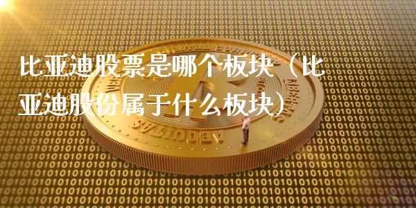 比亚迪股票是哪个板块（比亚迪股份属于什么板块）_https://www.lansai.wang_股票问答_第1张