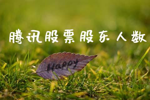 腾讯股票股东人数_https://www.lansai.wang_股票问答_第1张