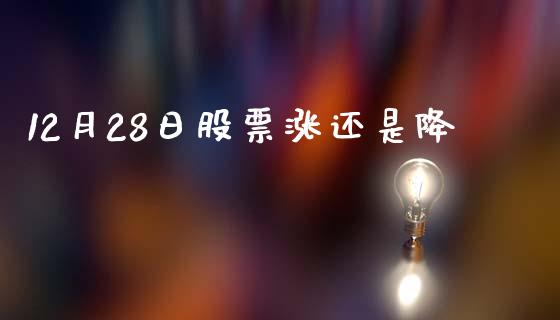 12月28日股票涨还是降_https://www.lansai.wang_期货资讯_第1张