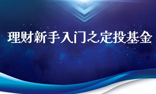 理财新手入门之定投基金_https://www.lansai.wang_理财百科_第1张