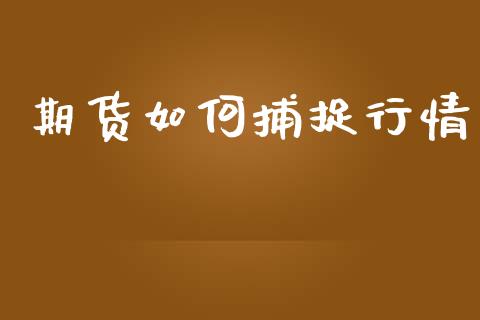 期货如何捕捉行情_https://www.lansai.wang_期货行情_第1张