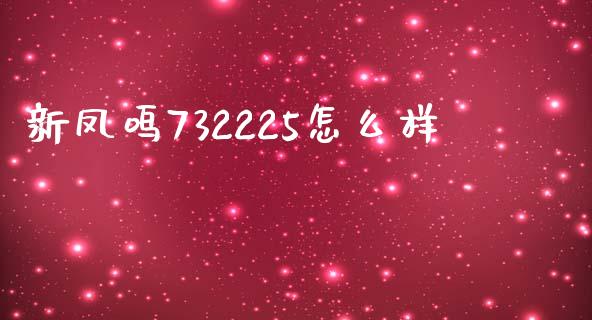 新凤鸣732225怎么样_https://www.lansai.wang_基金理财_第1张