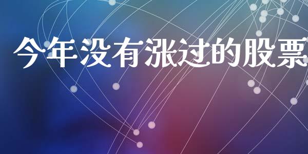 今年没有涨过的股票_https://www.lansai.wang_期货资讯_第1张