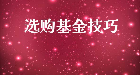 选购基金技巧_https://www.lansai.wang_基金理财_第1张