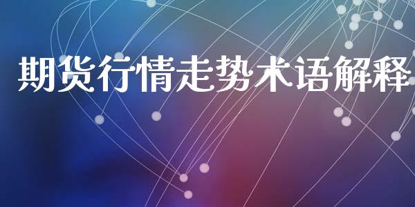 期货行情走势术语解释_https://www.lansai.wang_期货学院_第1张