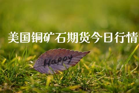美国铜矿石期货今日行情_https://www.lansai.wang_期货资讯_第1张