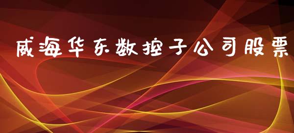 威海华东数控子公司股票_https://www.lansai.wang_恒生指数_第1张
