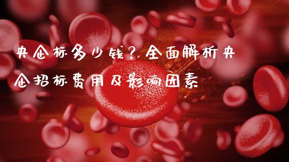 央企标多少钱？全面解析央企招标费用及影响因素_https://www.lansai.wang_理财百科_第1张