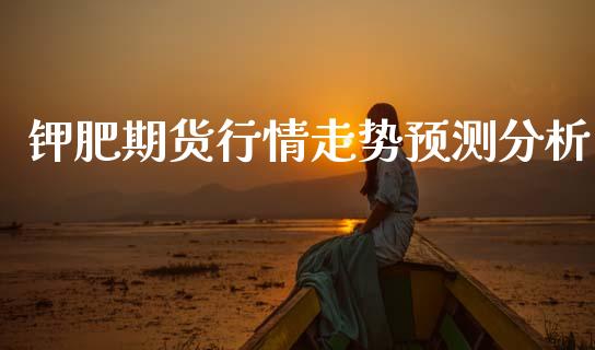 钾肥期货行情走势预测分析_https://www.lansai.wang_恒生指数_第1张