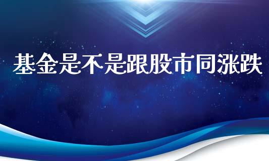 基金是不是跟股市同涨跌_https://www.lansai.wang_基金理财_第1张