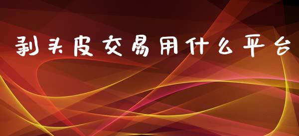 剥头皮交易用什么平台_https://www.lansai.wang_期货品种_第1张