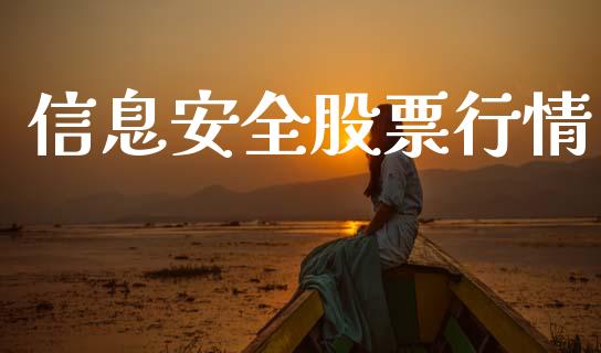 信息安全股票行情_https://www.lansai.wang_股票问答_第1张