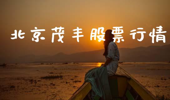 北京茂丰股票行情_https://www.lansai.wang_股票知识_第1张