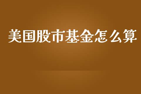美国股市基金怎么算_https://www.lansai.wang_基金理财_第1张