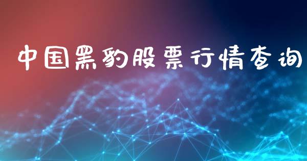 中国黑豹股票行情查询_https://www.lansai.wang_股票知识_第1张