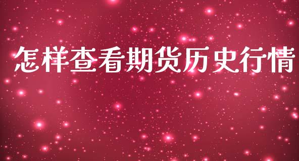 怎样查看期货历史行情_https://www.lansai.wang_期货学院_第1张
