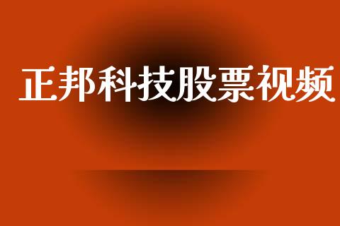 正邦科技股票视频_https://www.lansai.wang_基金理财_第1张