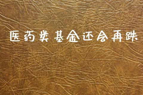 医药类基金还会再跌_https://www.lansai.wang_理财百科_第1张