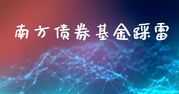 南方债券基金踩雷_https://www.lansai.wang_未分类_第1张