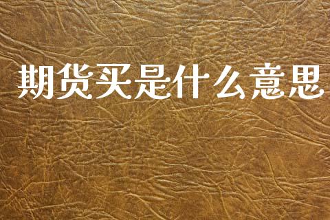 期货买是什么意思_https://www.lansai.wang_股票知识_第1张