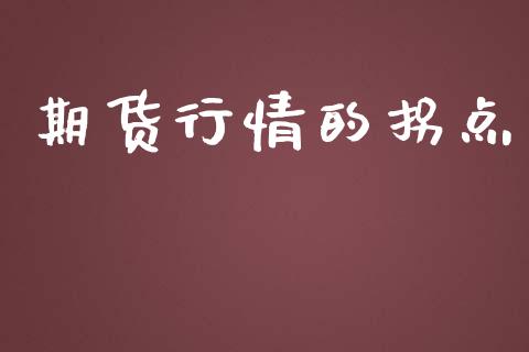 期货行情的拐点_https://www.lansai.wang_期货行情_第1张