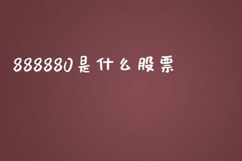 888880是什么股票_https://www.lansai.wang_股票知识_第1张