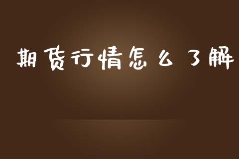 期货行情怎么了解_https://www.lansai.wang_期货学院_第1张