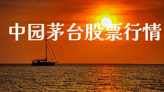 中园茅台股票行情_https://www.lansai.wang_股票知识_第1张